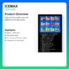 ICEMAX 12000 Puffs Disposable Vape - In-Stock Flavor Menu detail image 1