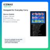 ICEMAX 12000 Puffs Disposable Vape - In-Stock Flavor Menu detail image 3