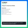 ICEMAX 12000 Puffs Disposable Vape - In-Stock Flavor Menu detail image 4
