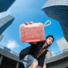 耳机与蓝牙音箱宣传展示
